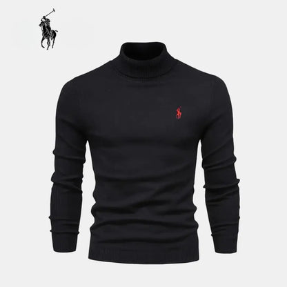 Edler Rollkragenpullover – Komfort & Stil