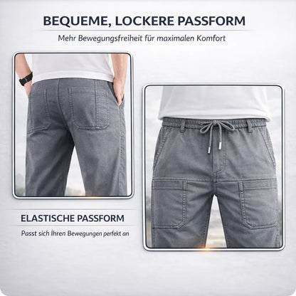 MultiPants™ – Flexible Cargo-Hose mit 6 praktischen Taschen
