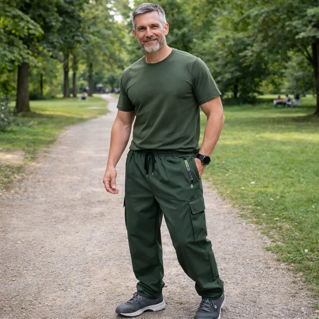 Vielseitige Cargo-Hose für Herren – Perfekt für Outdoor & Alltag