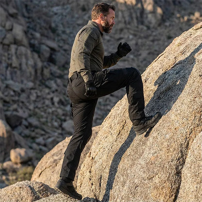 50% OFF – Robuste Herren Cargo Hose mit integrierten Kniepolstern